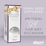 airpure Reed Diffuser 100ml Island Sunset Fragrance with 8 Black Reeds view 5
