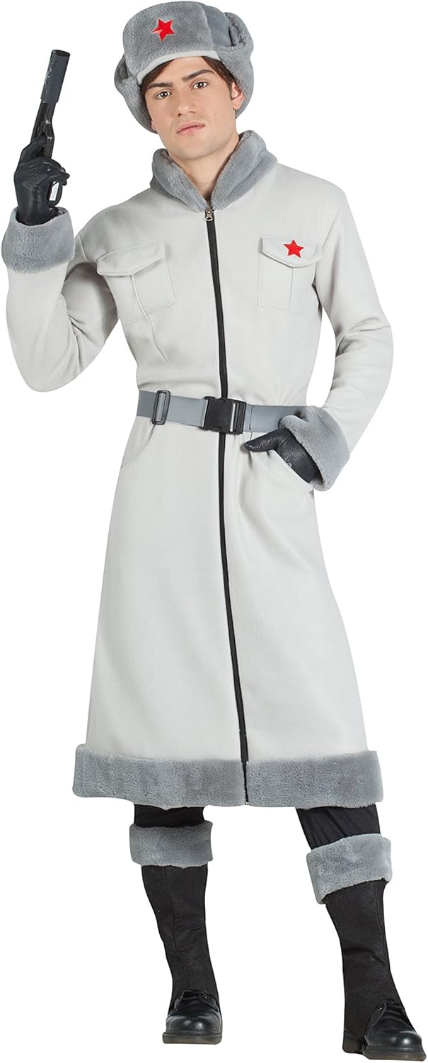 Kimokawaii Russian Spy Costume Men's T-XS: Amazon.co.uk: Clothing