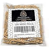 150pcs Natural Wooden Mini Clothespins for Holding Photo Paper, Dorman & Walsh Mini Pegs for Decorative Photo Wall, DIY Decor