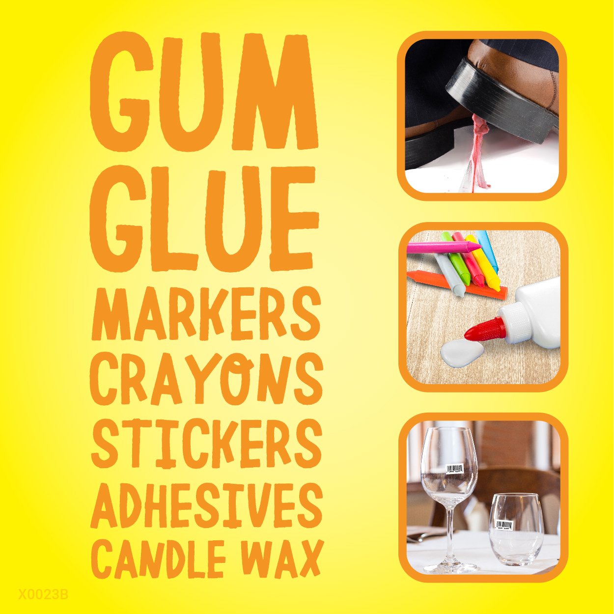 Goo Gone Clean Up Wipes Adhesive Remover - 24 Count - Removes Adhesive Residue Labels Stickers Crayon Tree Sap Gum Masking Tape Glue and More: Grocery & Gourmet Food