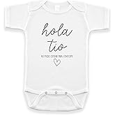 Pineapple Pancake Kids Hola Tio Spanish Pregnancy Announcement for Brother, Uncle