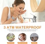 Hearkent Pedometer Watch for Women – Step Calorie Counter, 30M Waterproof, Non view 7