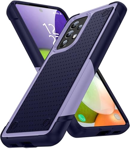 Galaxy A52 5G パープル ケース付き Amazon.com: for Samsung A52 Case, Galaxy A52 Case with HD