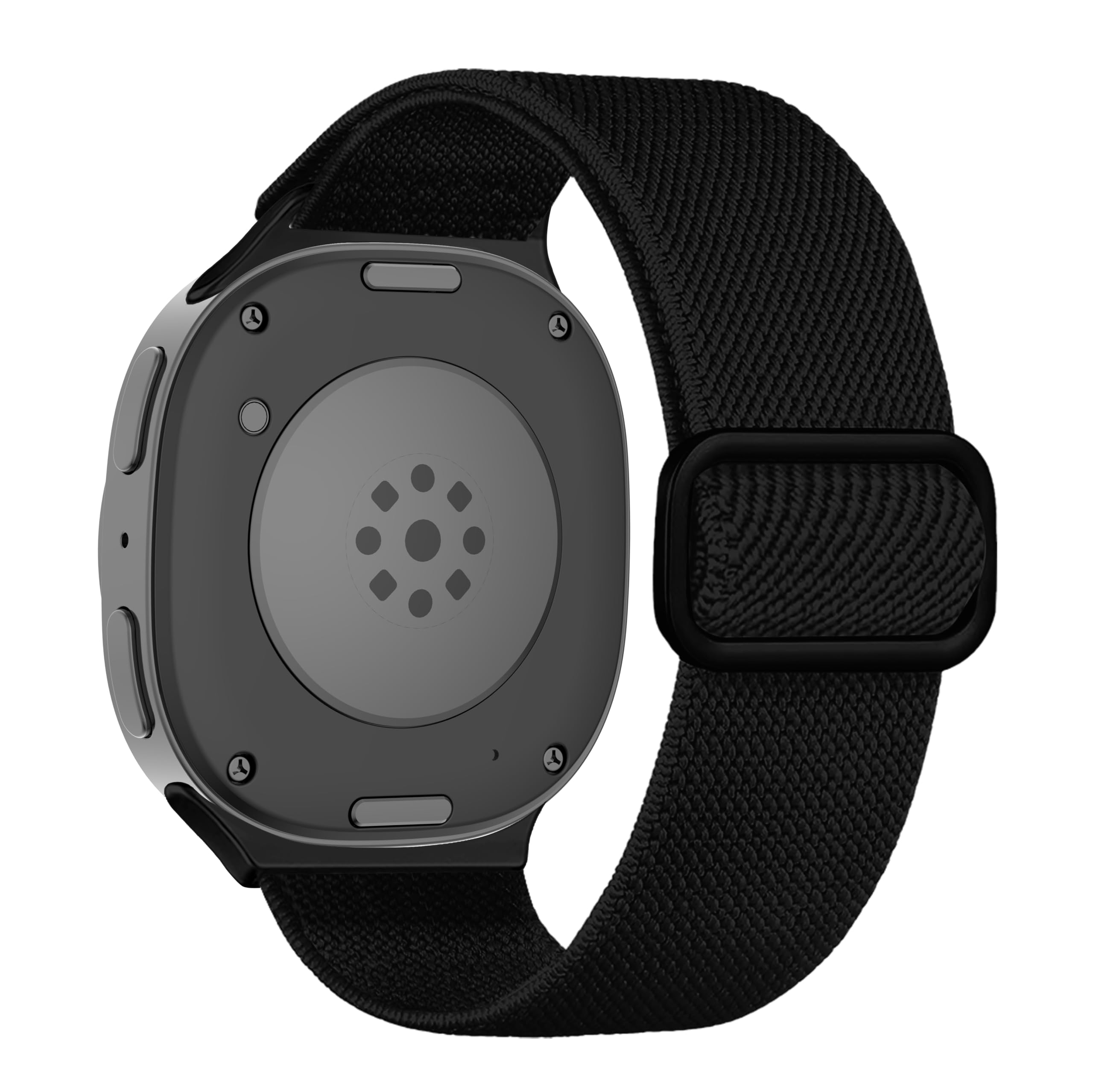 Photo 1 of Elastic Bands for Samsung Galaxy Watch 8 Band 40mm 44mm/8 Classic 46 mm Men/Women,Stretchy Nylon Fabric One Click No Gap Sport Strap for Samsung Galaxy Watch 8 Classic Band 46mm/8 44 mm 40 mm Correa