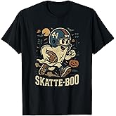 Vintage Cam Skattebo Skatte-Boo Cute Ghost Football Lovers T-Shirt