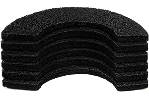 HARHANA Activated Carbon Filters Compatible with LR 4 Cat Litter Box, Perfect Replacement Official Size (6Pack)