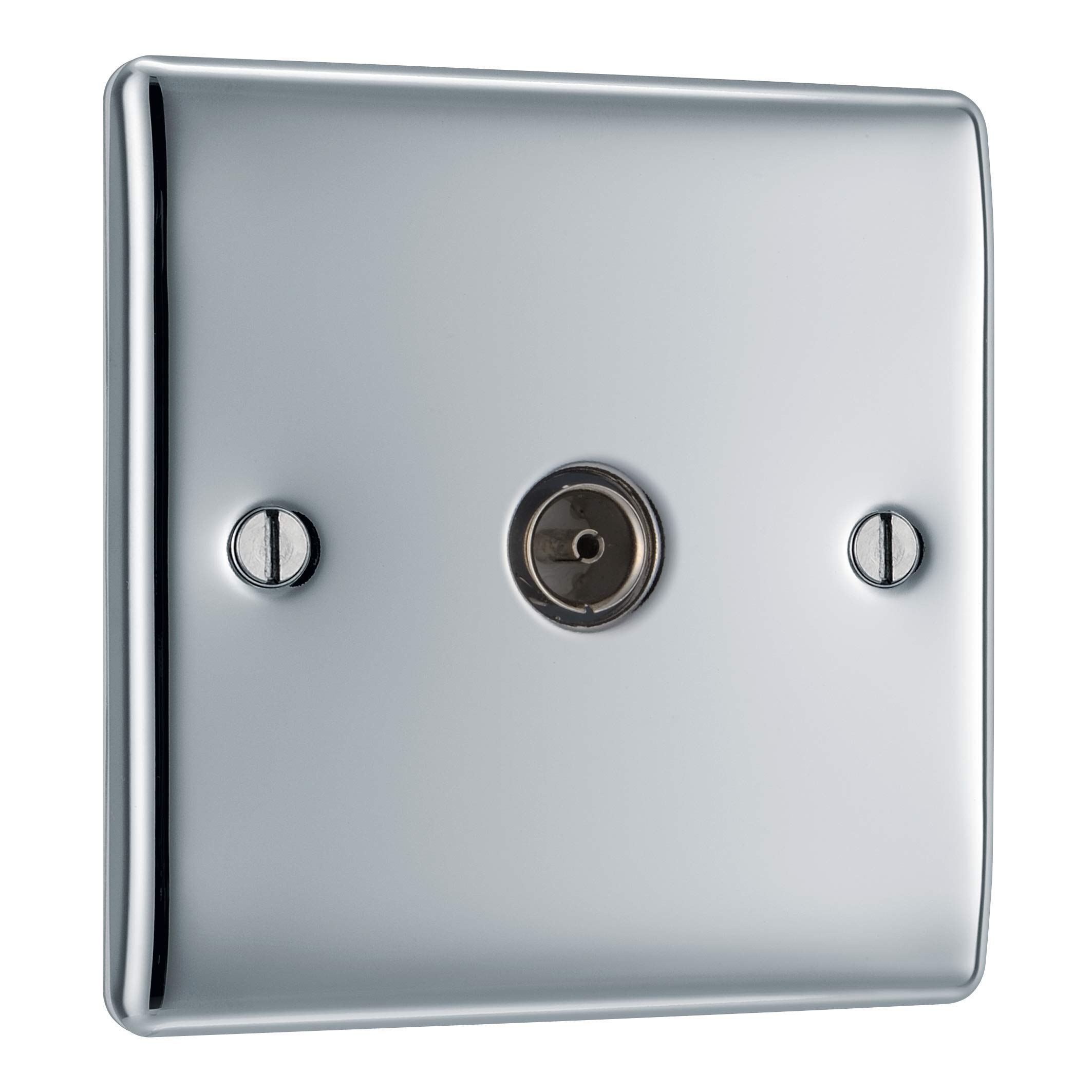 BG Electrical Single Co-Axial Socket — image 1