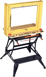 BLACK+DECKER Workmate 825 Deluxe Dual-Height Workbench WM825-XJ Sawhorse Vise view 3
