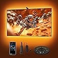 deerdance Immersive LED TV Light - Syncs with Screen, AR Sensor, RGB, App Control (14.8FT, 24-100inch)