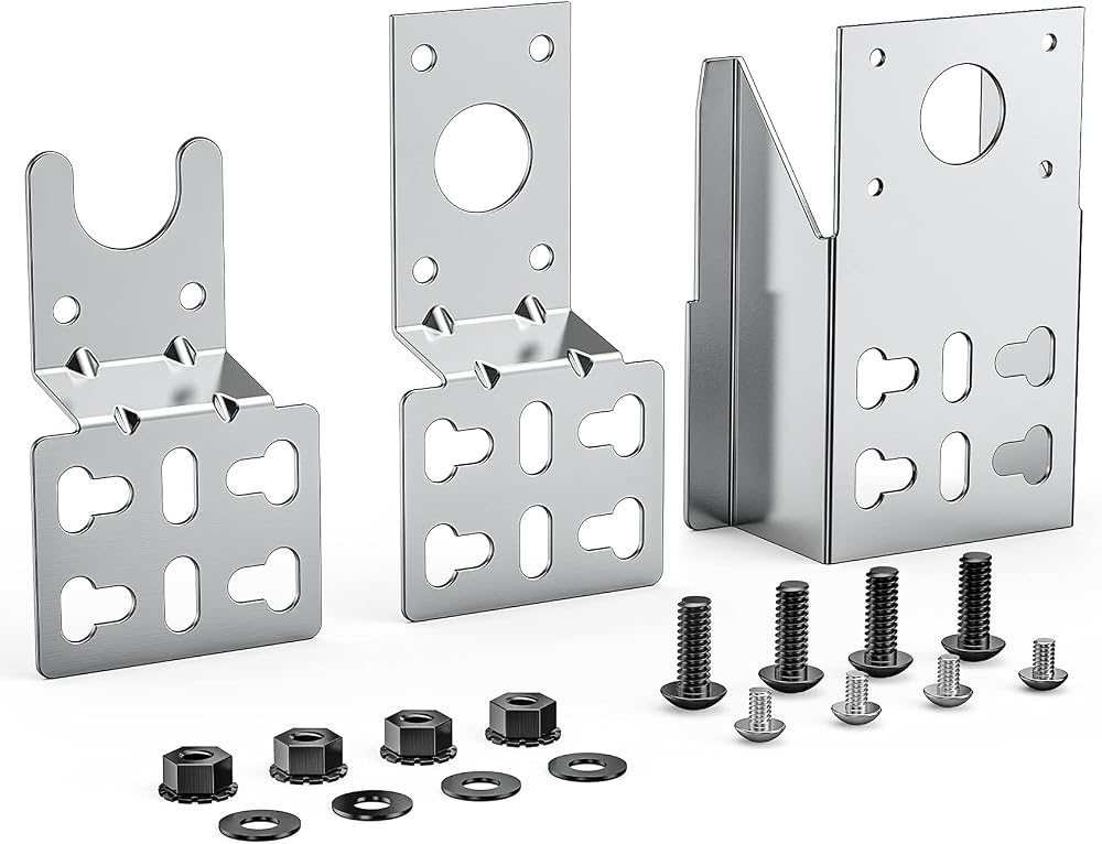 Onlyfire Universal Stainless Steel Rotisserie Motor Bracket Set 304 Rust Proof