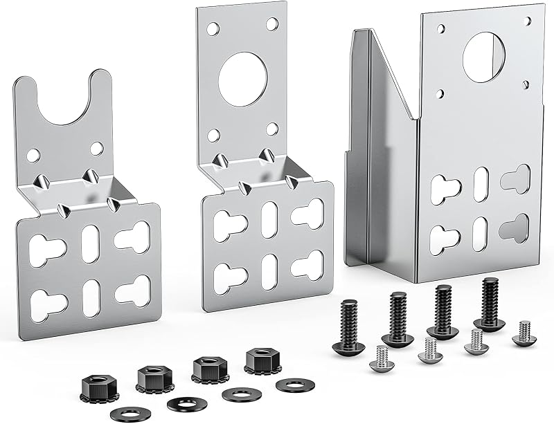 Onlyfire Universal Stainless Steel Rotisserie Motor Bracket Set 304 Rust Proof