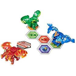 Bakugan Starter Pack 3-Pack, Nillious Ultra, Geogan
