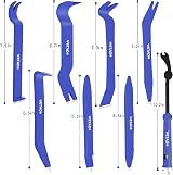 Wetado Trim Removal Tool 8pcs Car Upholstery Fastener Removal Kit Blue view 3