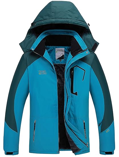 Warm Gefüttert Winterjacke Wasserdicht Atmungsaktiv Softshelljacke Herren Wanderjacke Outdoor Funktionsjacke Sport Regenjacke