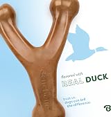 Benebone Wishbone Durable Duck Flavor Dog Chew Toy Large USA Made view 3