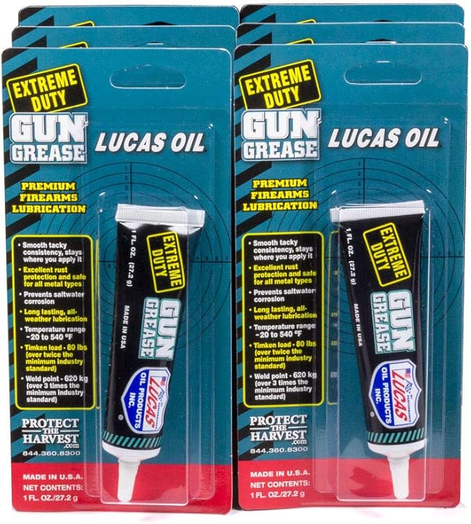 Lucas Oil 108896 Extreme Duty Gun Grease Case (6 x 1oz.), 1 Pack Automotive