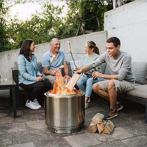 Solo Stove Bonfire Fire Pit Smokeless Large Inch Stainless