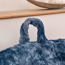 Holawakaka Large Bed Rest Pillow with Arms,Tie Dye