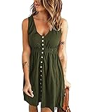 BTFBM Women Sleeveless Summer Dress 2025 Crewneck