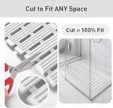 XIYUNTE Shower Mat Non Slip 68x40cm Anti Mould Grey view 6