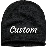 Custom Beanies Custom Winter Hats Personalized Hats for Men Women Customized Winter Hat for Men Add Your Text Logo Bulk Customized Hat