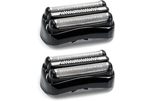 JIANCENGYU 21B Shaver Blades for Braun Series 3 Replacement Head&for Braun s3 Wet and Dry Replacement Head, 21B Foil and Cutter Compatible with Braun Series 3 Electric Razors 300s,310s,3010s,3040s,5409,340s-4