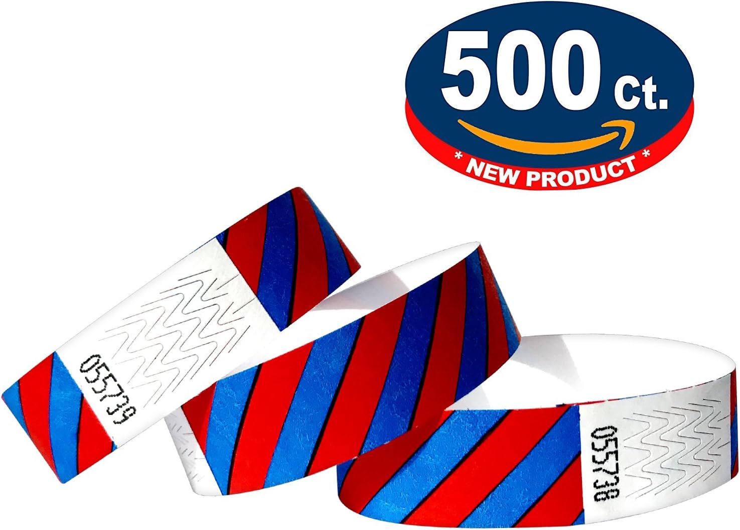 Tyvek Wristbands Striped Blue Red 500 Pack Amazon de B robedarf tyvek-wristbands-striped-blue-red-500-pack-amazon-de-b-robedarf
