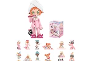 POP MART Lil Peach Riot Sleepover Series Figures, Peach Riot Blind Box Figures, Random Design Action Figures Collectible Toys