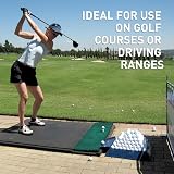 Finger Ten Golf Rubber Tees 5 Pack Durable Practice Mat Tees 1.5"-3.13" view 6