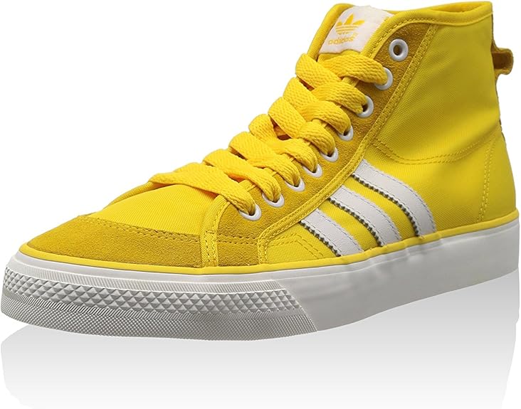 adidas Menâs High Trainers Yellow Size: 11.5 UK: Amazon.co.uk: Shoes & Bags