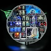 BRIKSMAX 2.0 Light Kit Compatible with Lego Star Wars Death Star 75419 Building Sets- LED Lighting Kits (Accessories Only), Cable-Hiding Tech for Display, Gifts & Collectors