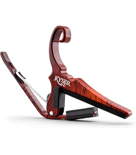 Amazon.com: Kyser Quick-Change Guitar Capo for 6-string acoustic