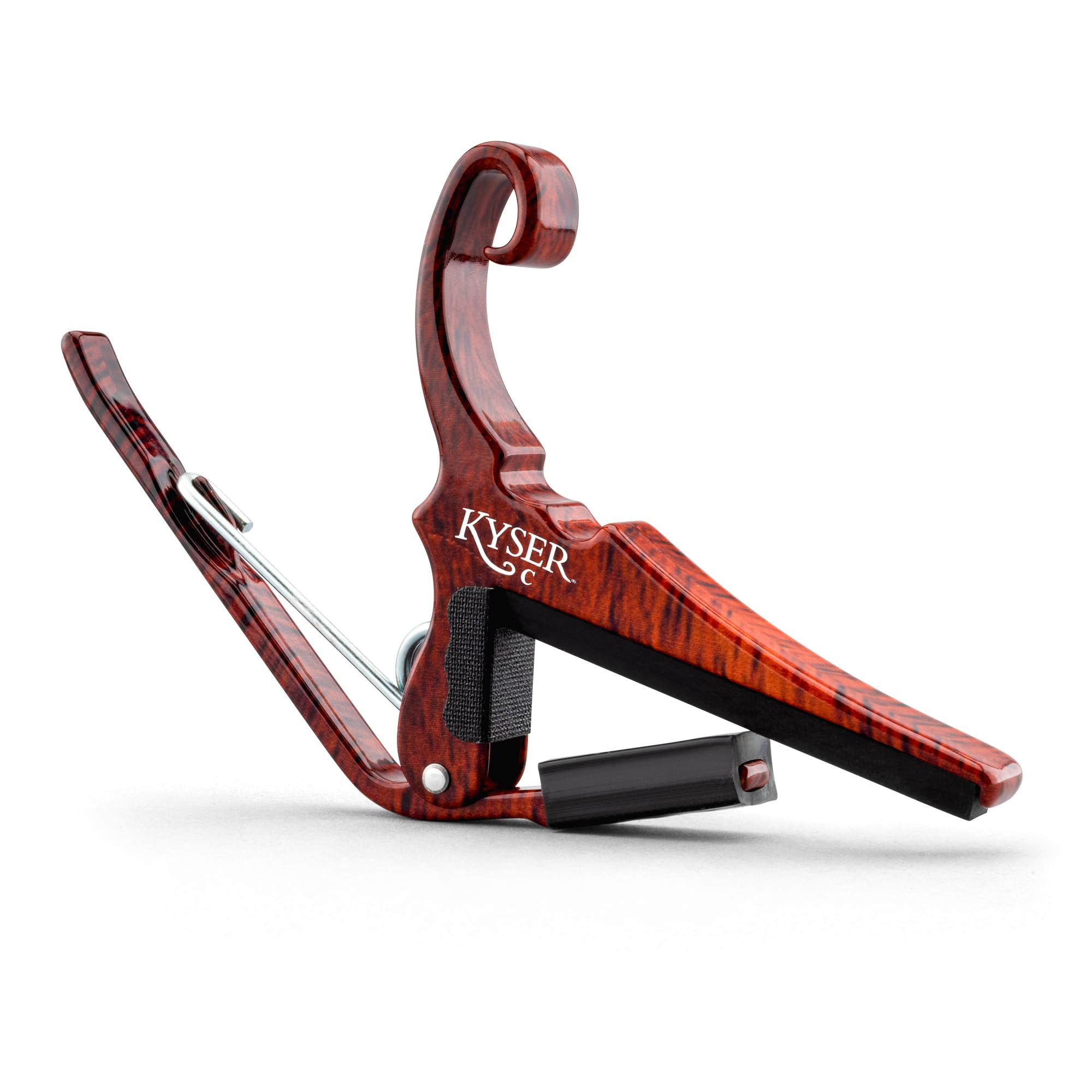 Kyser Quick-Change Capo for classical/flamenco guitars, Rosewood, KGCRW