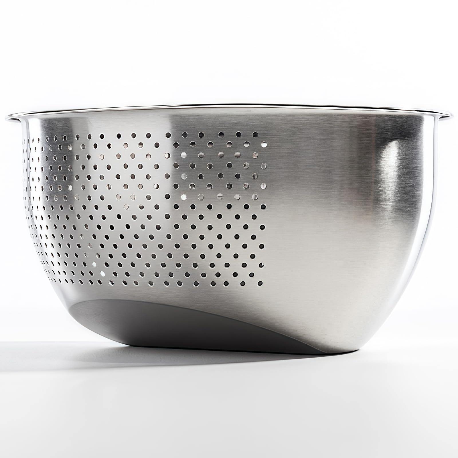 Photo 1 of Rice Washer Strainer Bowl, Stainless Steel Quinoa Washing Bowl With Side Drainers Colander for Cleaning Rinsing Fruits, Vegetables, and Beans - Versatile Kitchen Tool