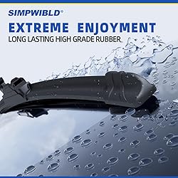 SIMPWIBLD 3 wipers Replacement for 2016-2022 Honda