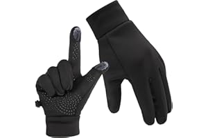 WATNTOW Kids Winter Gloves, Thermal Touchscreen Water-Resistant Winter Gloves for Boys Girls Ages 4-12, Perfect for Cycling, 