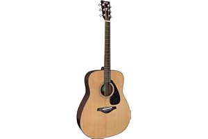 Yamaha FG800J NT 6 String Beginner Guitar, Solid Spruce Top, Traditional Western Dreadnought, Rosewood Fingerboard & Bridge, 