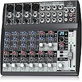 Behringer Xenyx 1202fx Premium 12-Input 2-Bus Mixer With Xenyx Mic Preamps, British Eqs And 24-Bit Multi-Fx Processor