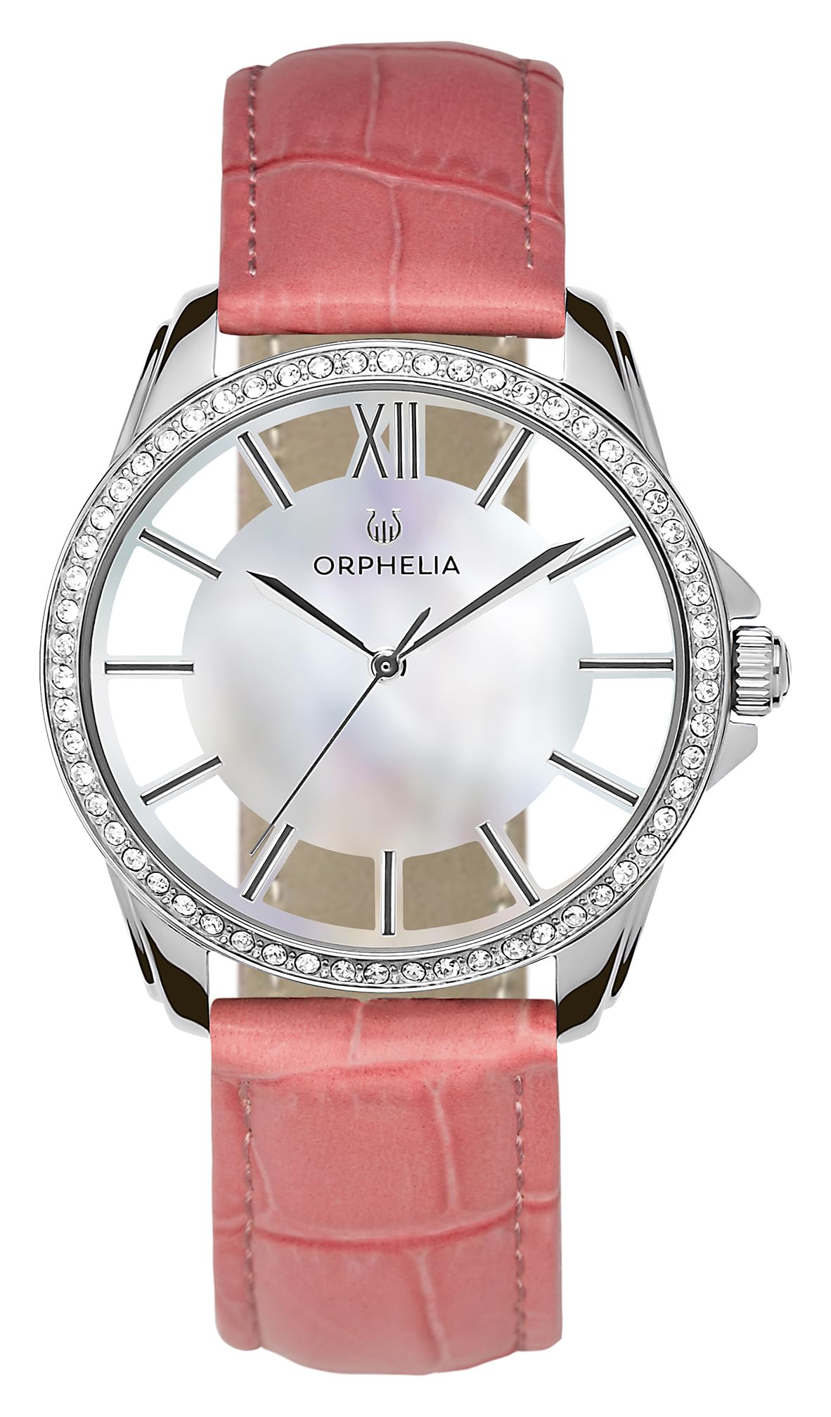 ORPHELIA Womens Quartz Watch, Analogue Classic Display and Leather Strap OR11806