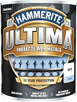 Hammerite Ultima Smooth Metal Paint 750ml White HMMUMSWH750