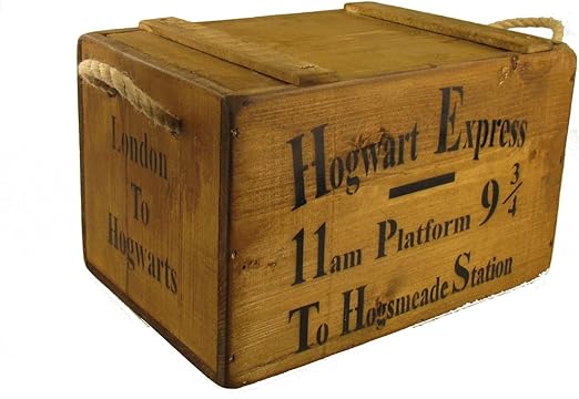 Cajón grande de madera para almacenamiento Harry Potter Hogwarts Express: Amazon.es: Hogar