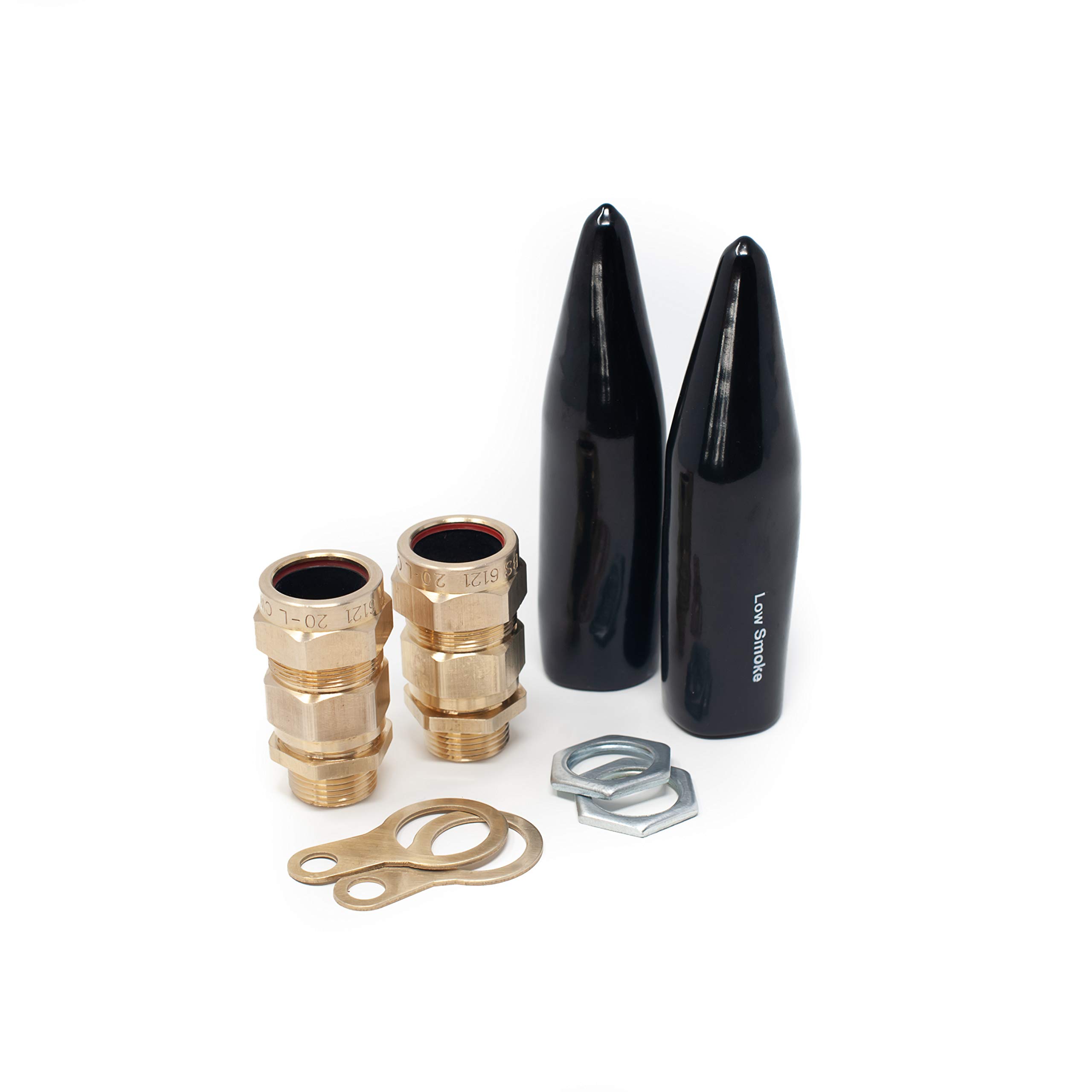 Kit of 2 CW25 Cable Glands for SWA Armoured Cable (Suitable for Outdoor Use) Ideal for Use with Outdoor Sockets and Junction Boxes (M25)