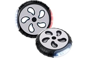 Stroller Safety Lights for Night,Vagocom LED Pram Pushchair Light See and be seen with The Stroller for Walking at Night,Suitable for All Strollers, Gift for Baby Christening(2 Pack,Battery Included)