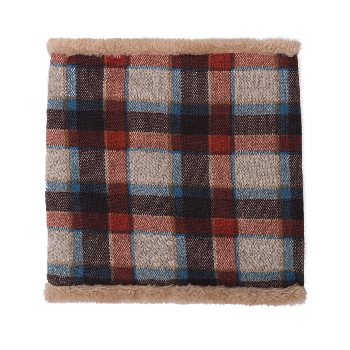 EVRFELAN Infinity Scarf Winter Women Circle Loop Scarves Warm Kids Neck Warmer Chunky Knit Soft Thick Fashion Ladies Accessories Ribbed Girls Men Boy Collar