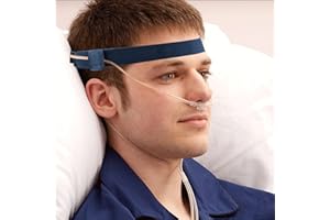 WELSOON Comfortable Nasal Oxygen Cannula Ear Protector Cannula Headband for Oxygen Users to Prevent Ear Soreness