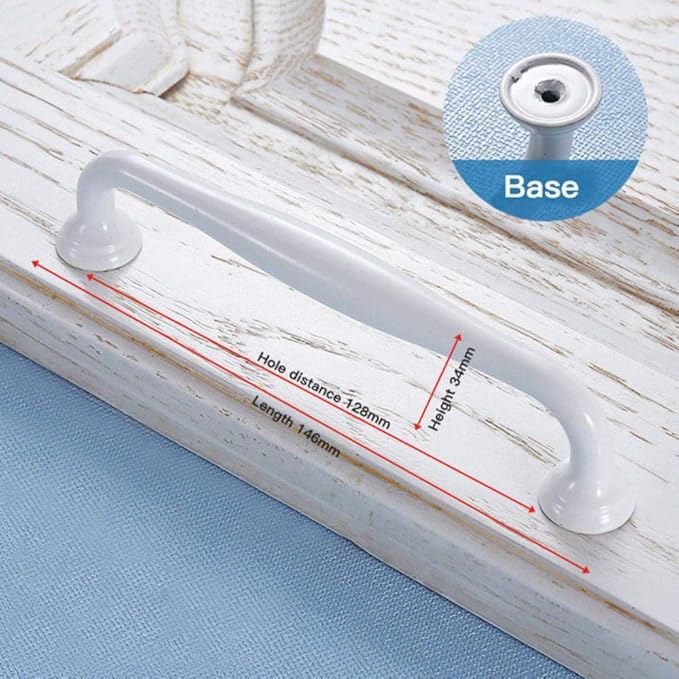 Aluminiumlegierung Weiß Schrankgriffe Küchenschrank Türgriffe und