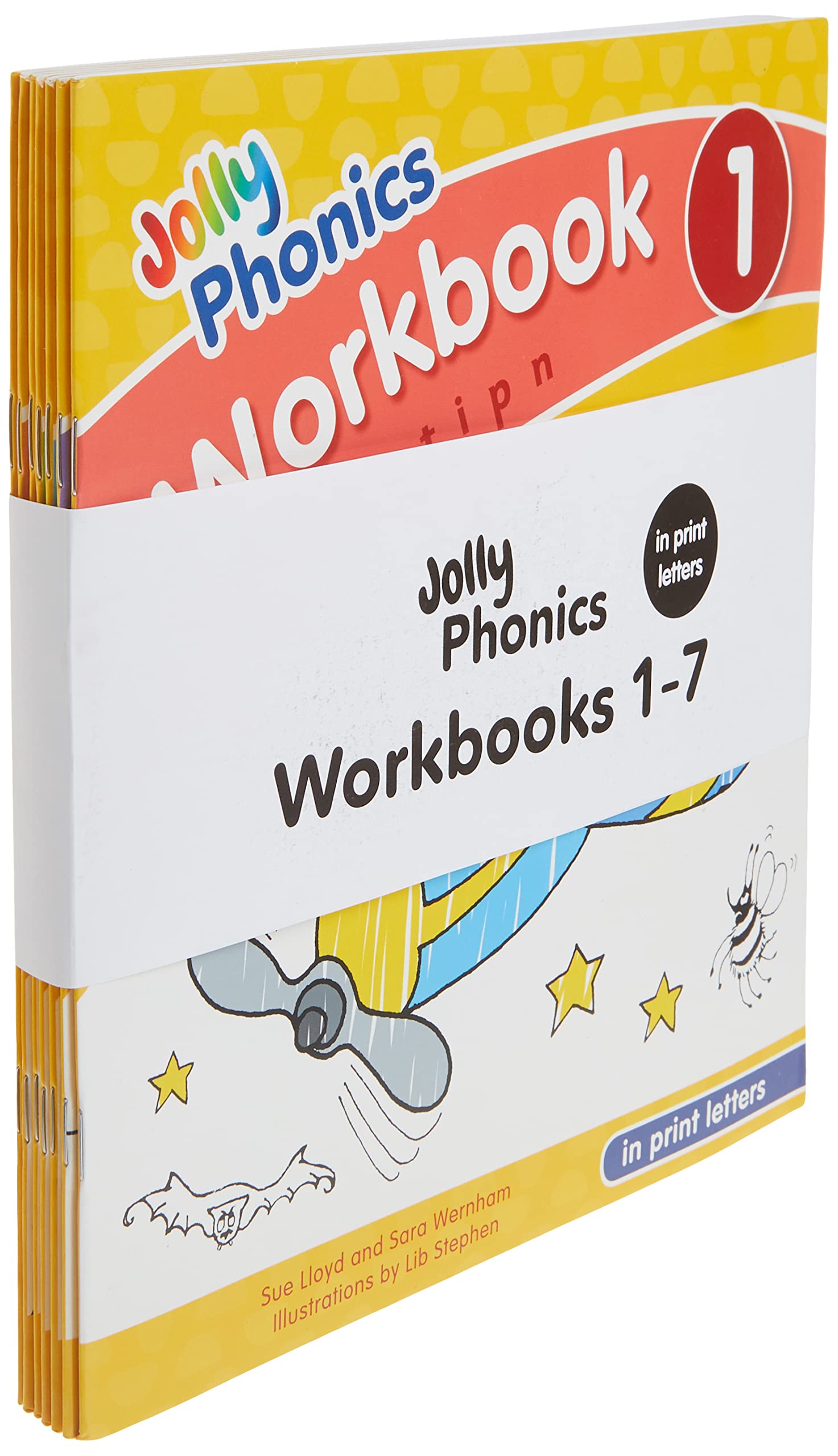 Mua Jolly Phonics Workbooks 1-7 in Print Letters: In Print Letters ...