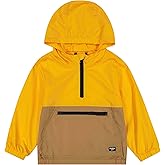OshKosh B'gosh Boys' Lightweight Packable Rain Jacket Windbreaker, Yellow, 5