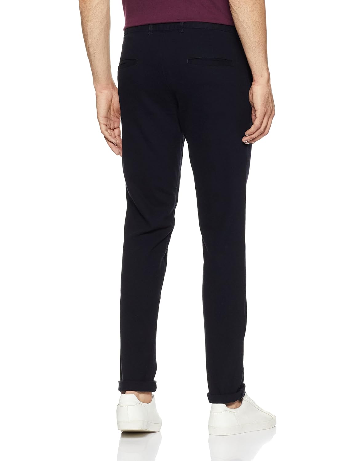 diverse mens slim fit casual trousers