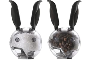 Chef'n Mini Magnetic PepperBall and SaltBall Set (Black),101-033-001